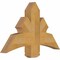 Ekena Millwork Davenport Rough Sawn Timber Gable Bracket, Western Red Cedar, 36"W x 23"H x 4"D x 6"F, 15/12 Pitch GBW036X23X0406DAV00RWR - alternate 2
